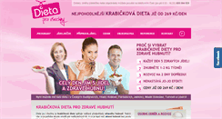 Desktop Screenshot of dietaprovsechny.cz
